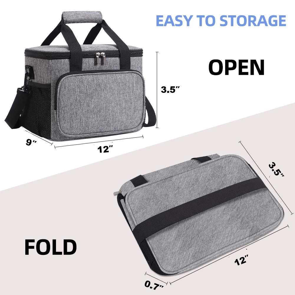 Custom 15L Insulated Lunch Bag Soft Cooler cooling 5