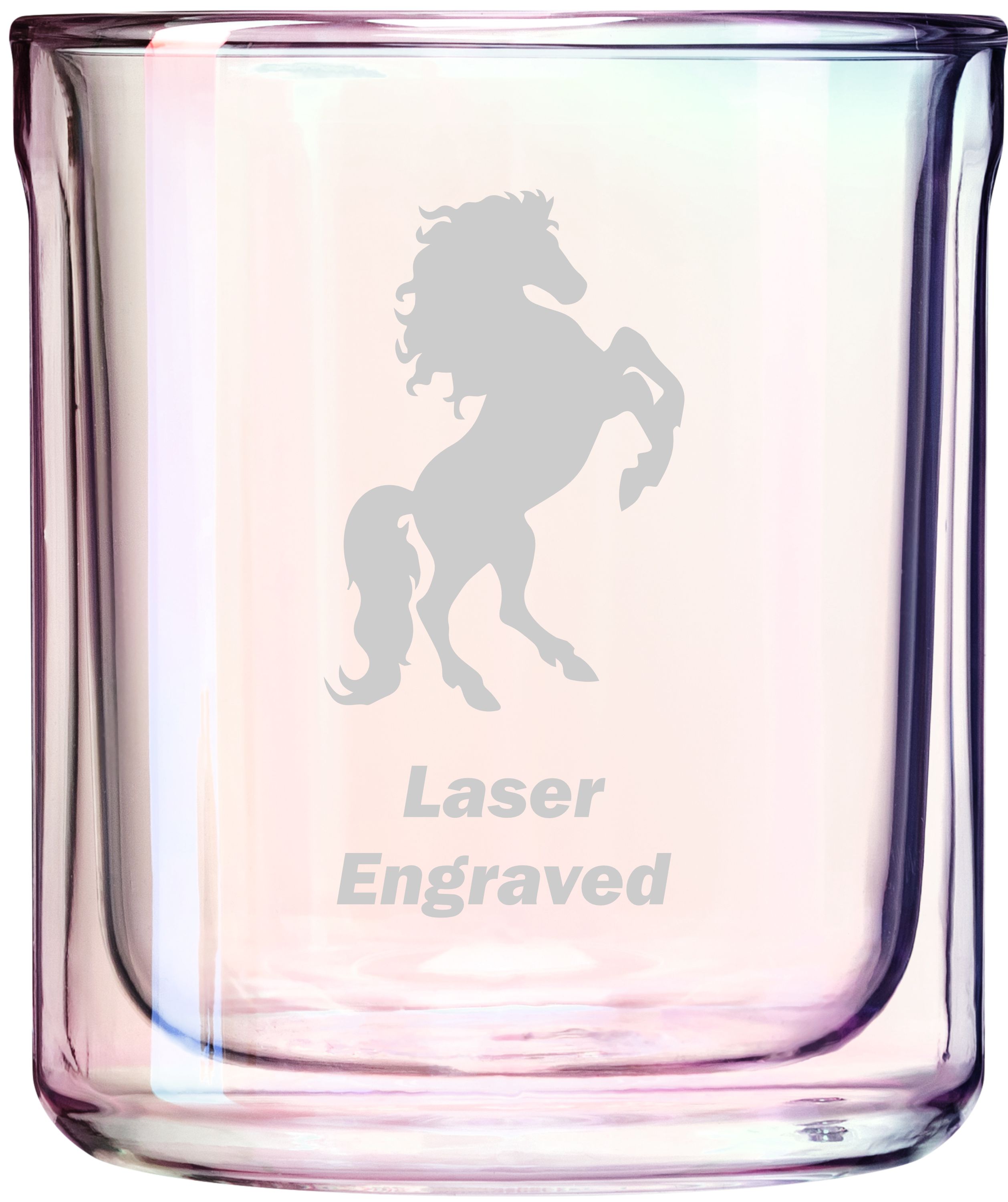 Corkcicle 12 oz Prism Glass Mug - Set of 2 1