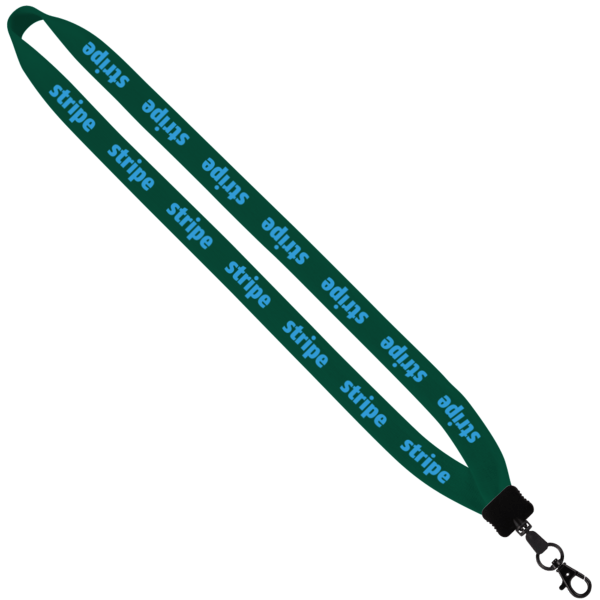 3/4" Cotton Lanyard with Plastic Clamshell & O-Ring 27