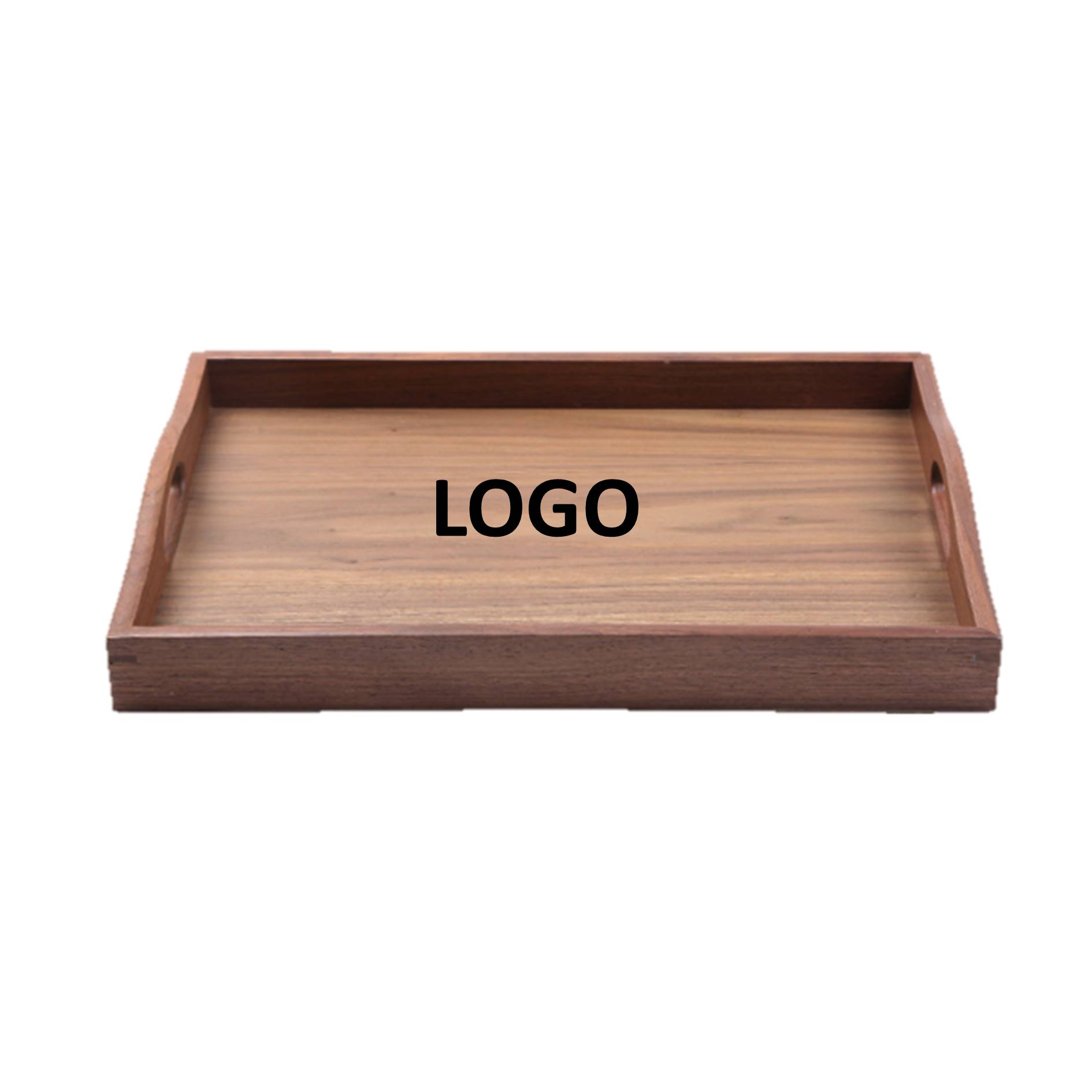 Handled Wooden Serving Tray 3