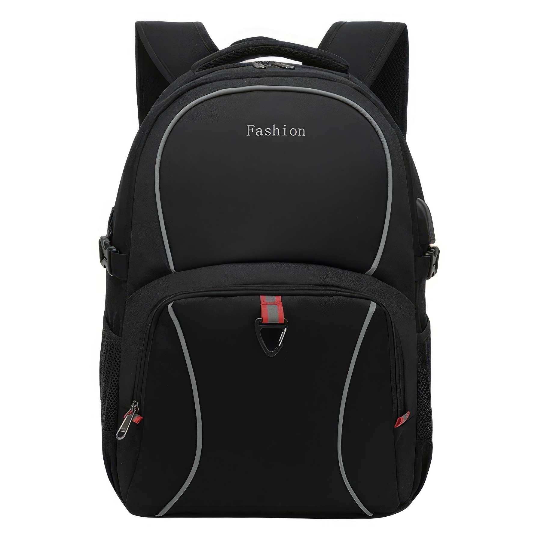 Waterproof Leisure Travel Backpacks with USB Charging Port 3