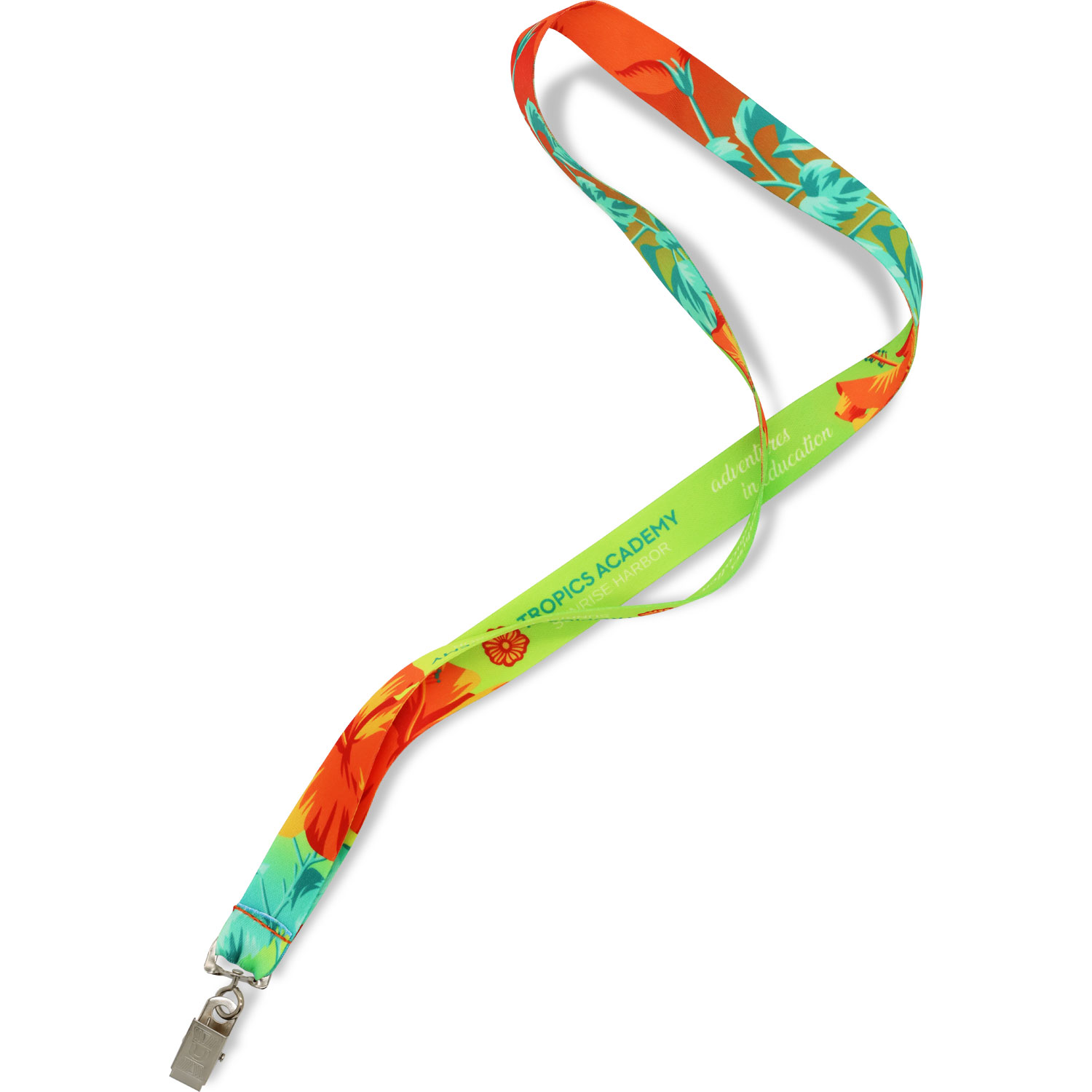 Import 3/4" Sewn Dye Sub Lanyard 1