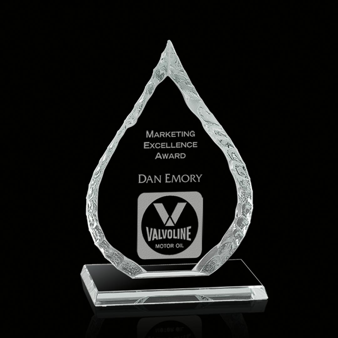 Iceberg Oil Drop Award on Base - Starfire