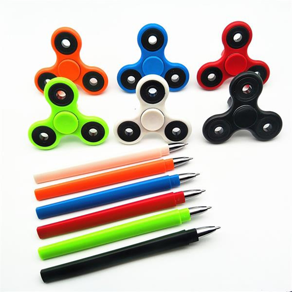 Candy Color Abs Spinner Pen 2