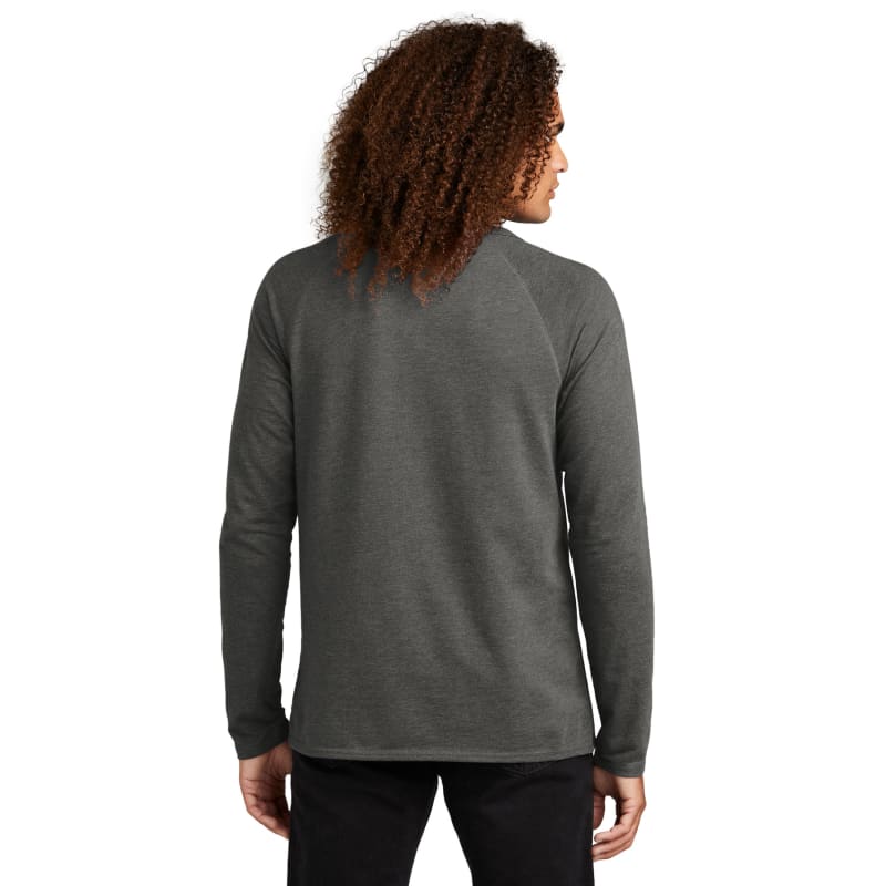 District Featherweight French Terry Long Sleeve Crewneck, custom hoodie or sweatshirt with logo imprint 13