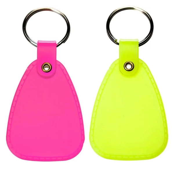 Custom Western Saddle PVC Key Tag 5