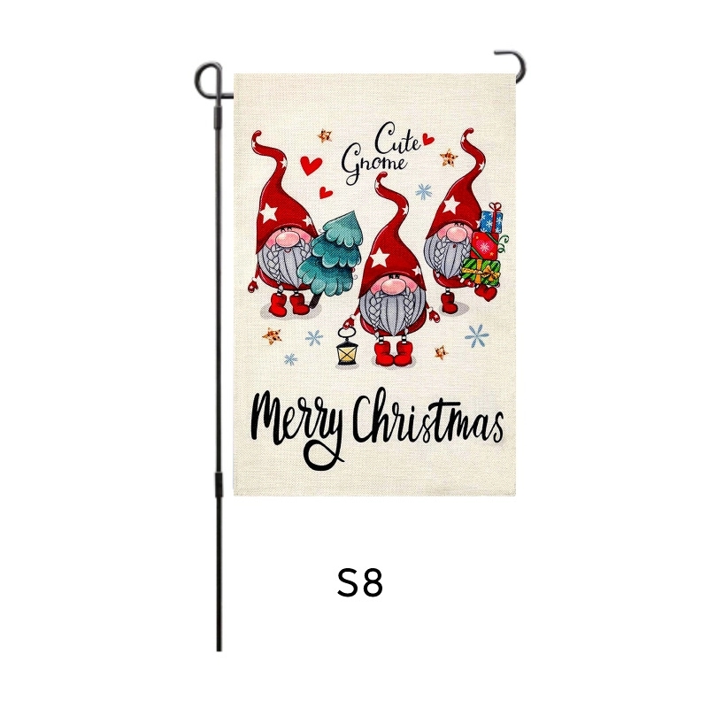 Home Decorative Merry Christmas Garden Flag 13