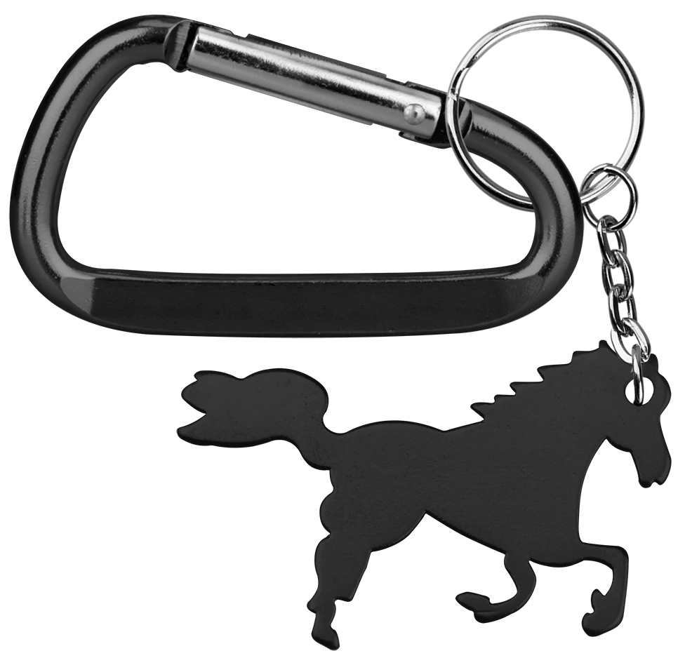 Horse / Pony Shape Key Chain and Carabiner 3
