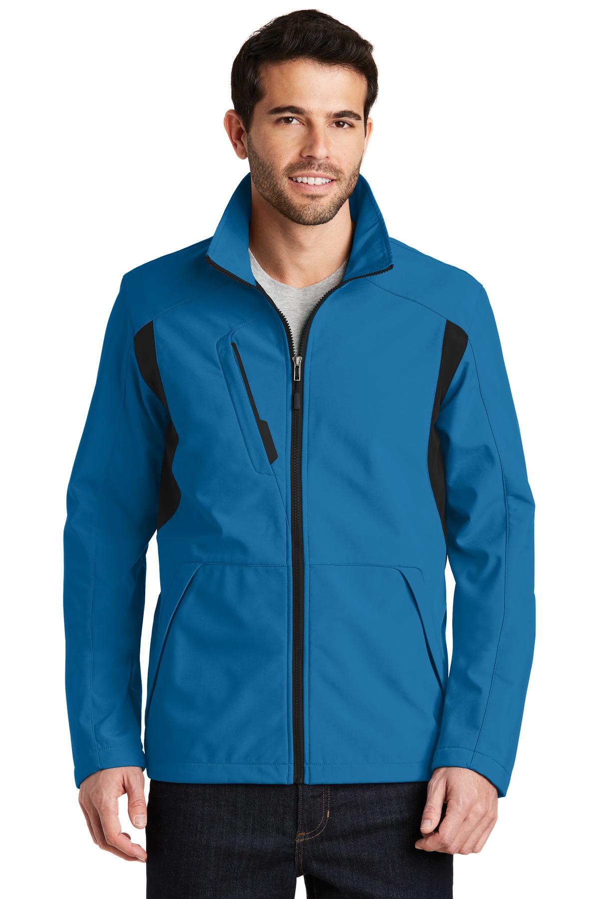 Port Authority Back-Block Soft Shell Jacket. J336 4