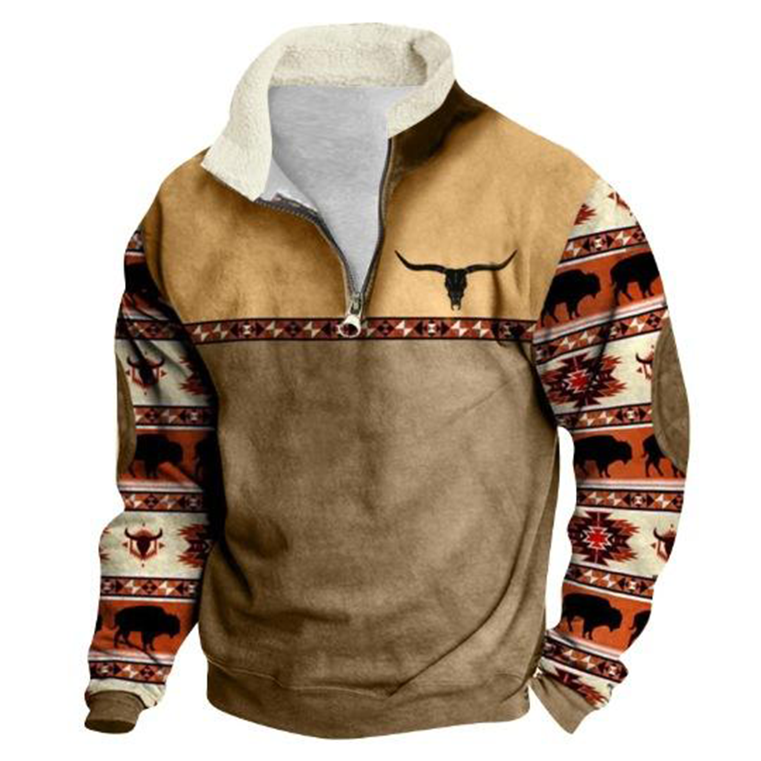 Vintage Long Sleeve Zipper Jacket 4
