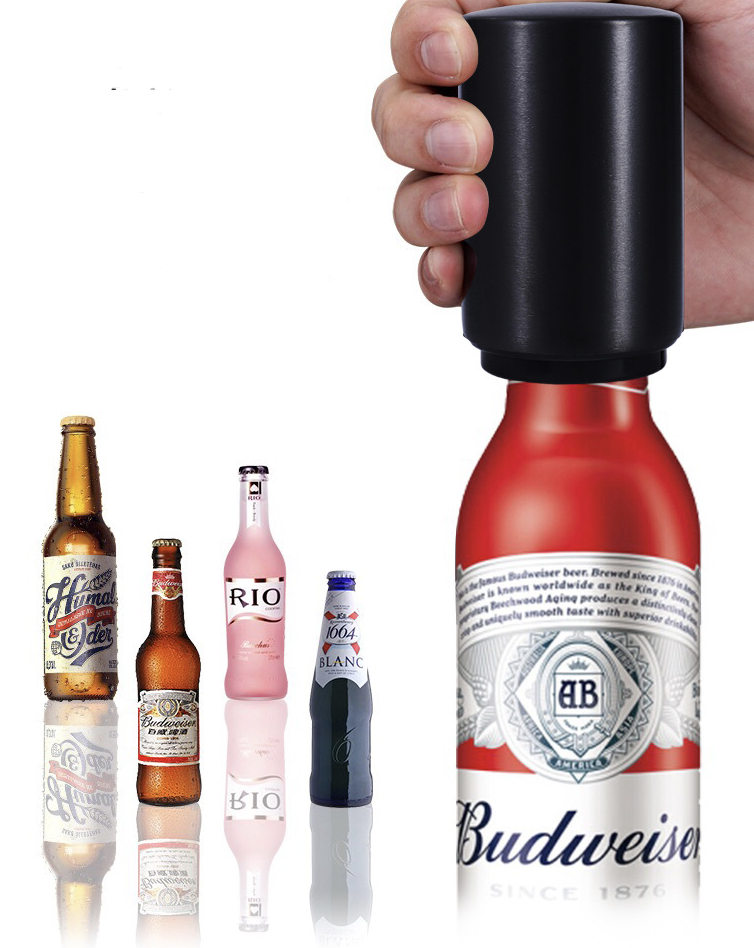 Magnetic Beer Bottle Opener with Automatic Cap Catcher 5