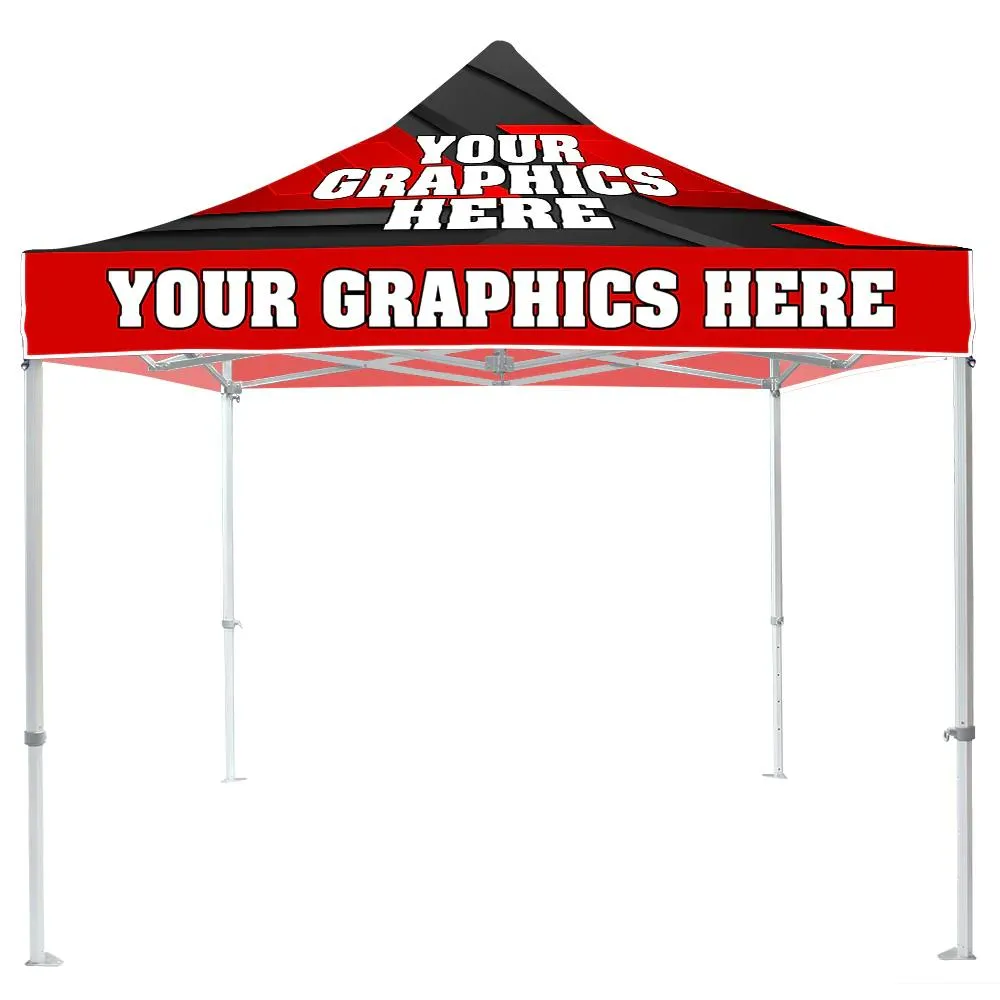 Full Dye Sublimated Canopy Tent & 6ft Table Cloth 7