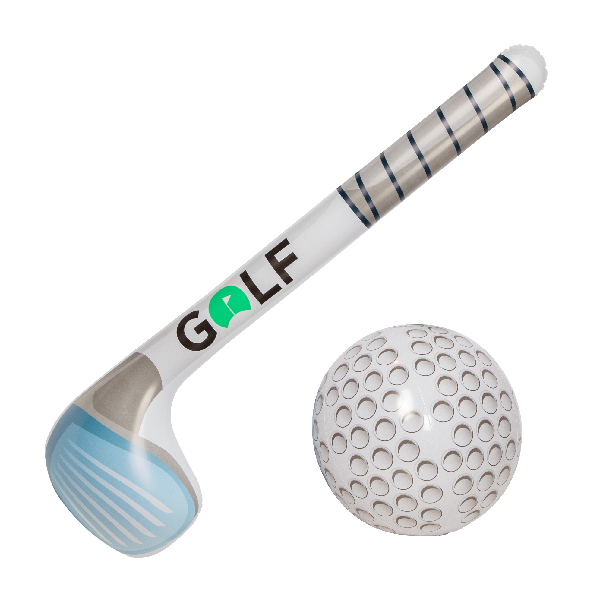 Light Up Golf Club and Ball Inflatable Set 6