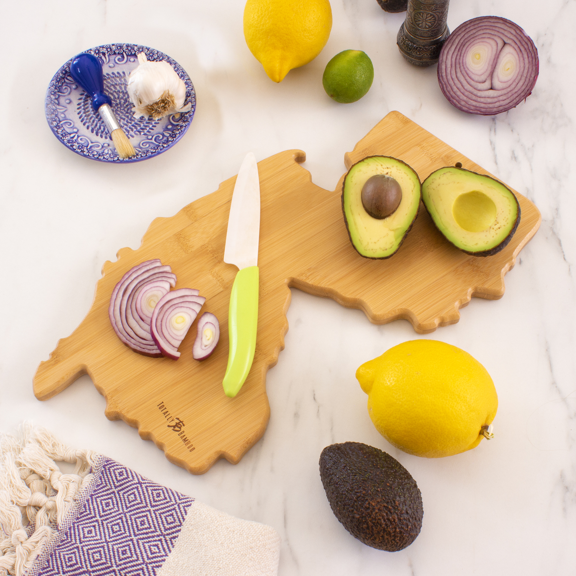 Destination New Jersey Cutting & Serving Board 9
