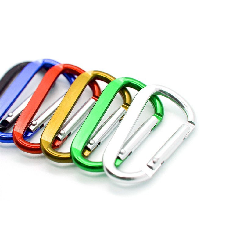 Round Shaped Carabiner Keyring 1