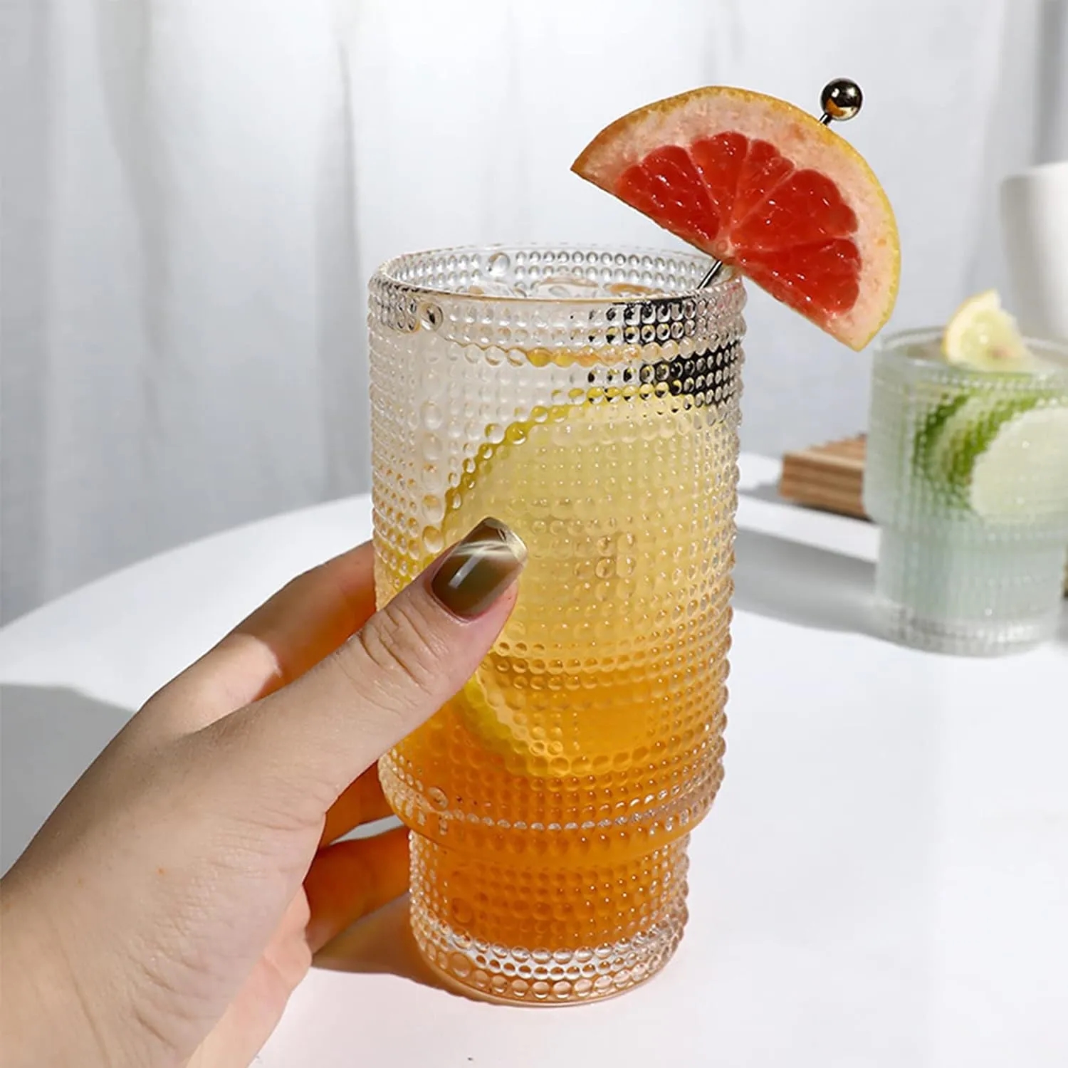 Stackable Glass Cups 5