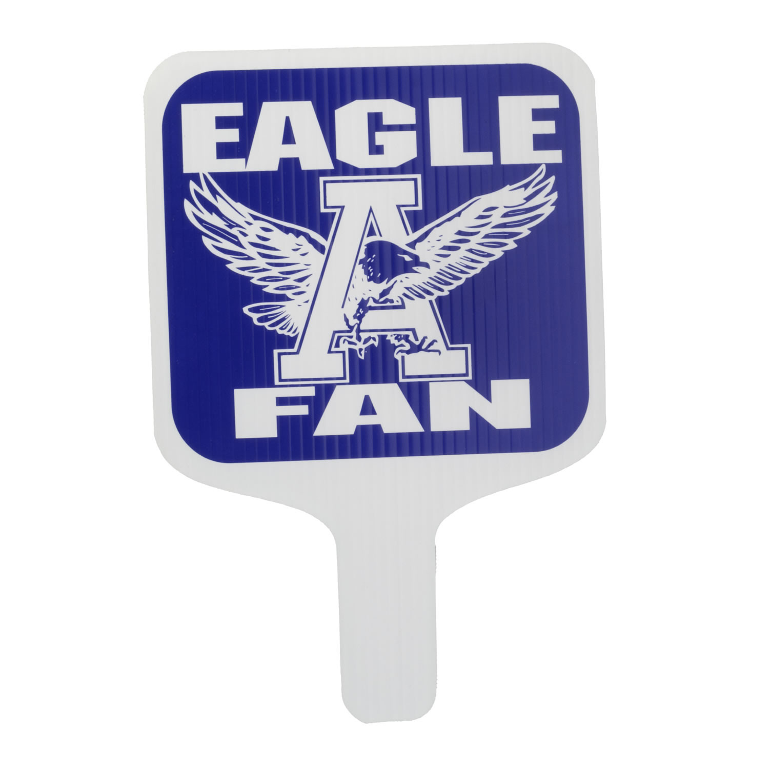Standard Shape Hand Fan, Screen Printed 34