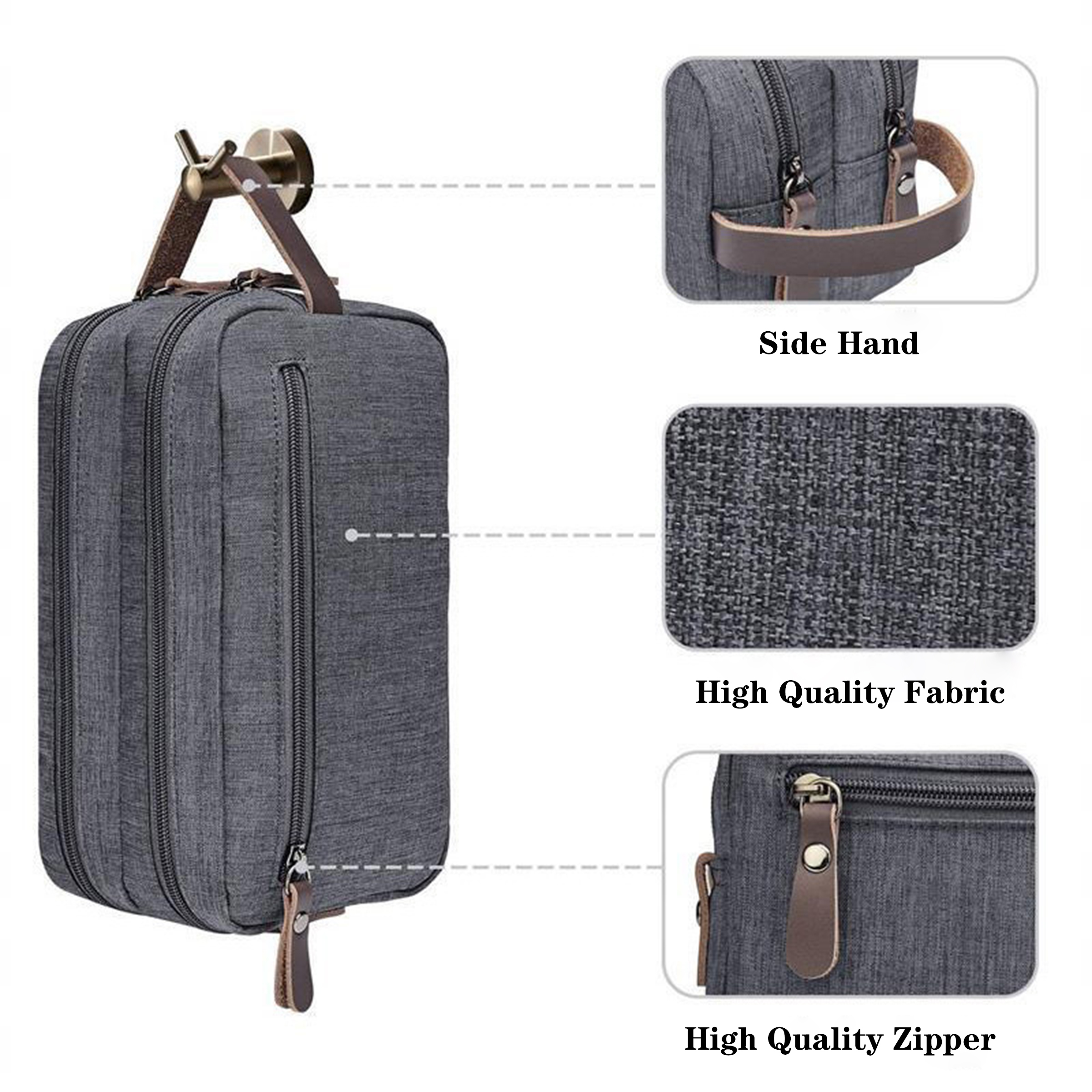 Polyester Travel Waterproof Wash Bag 3