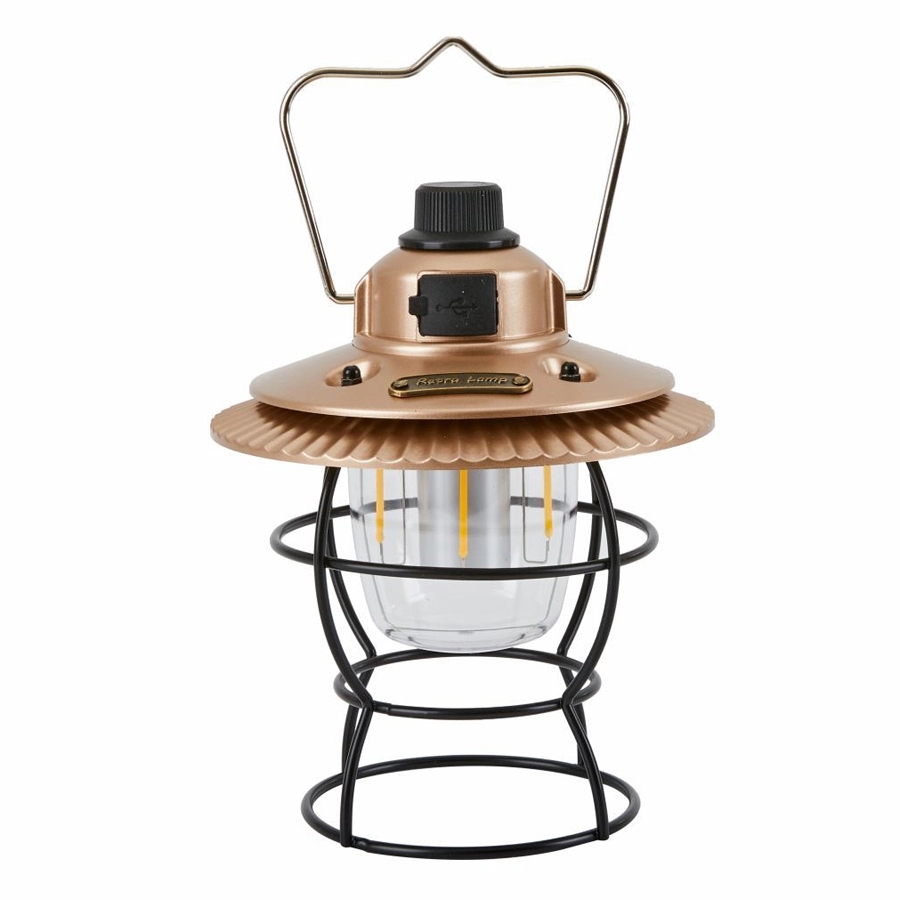 Retro Outdoor Camping Light & Picnic Lantern with Power Bank 1