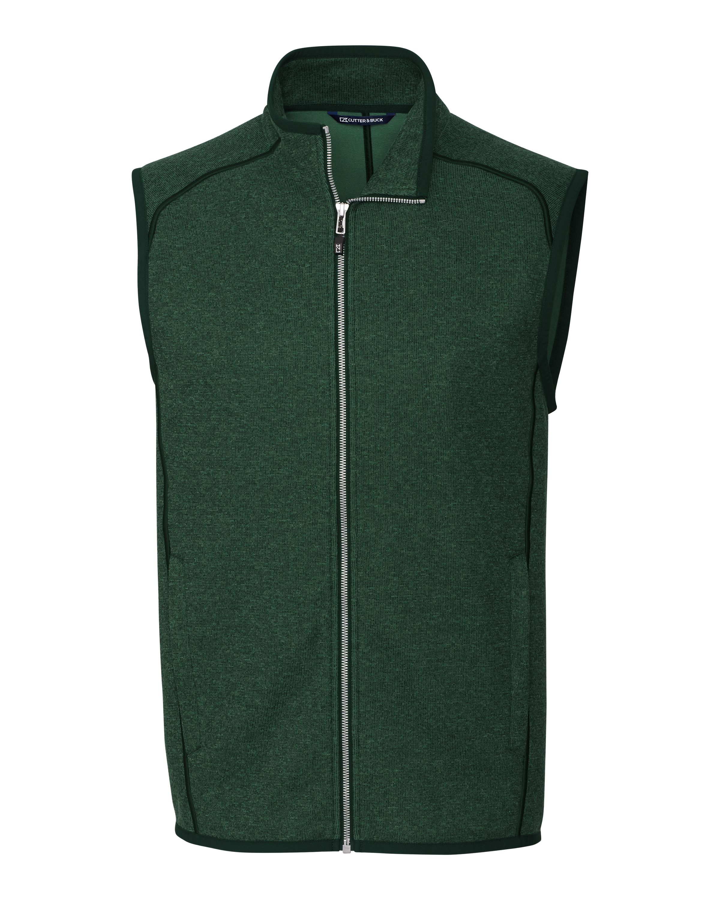 Cutter & Buck Mainsail Sweater-Knit Mens Full Zip Vest 56