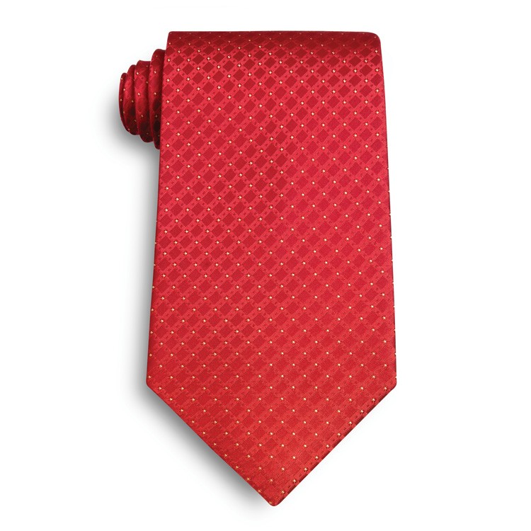 Red Felton Silk Tie 2