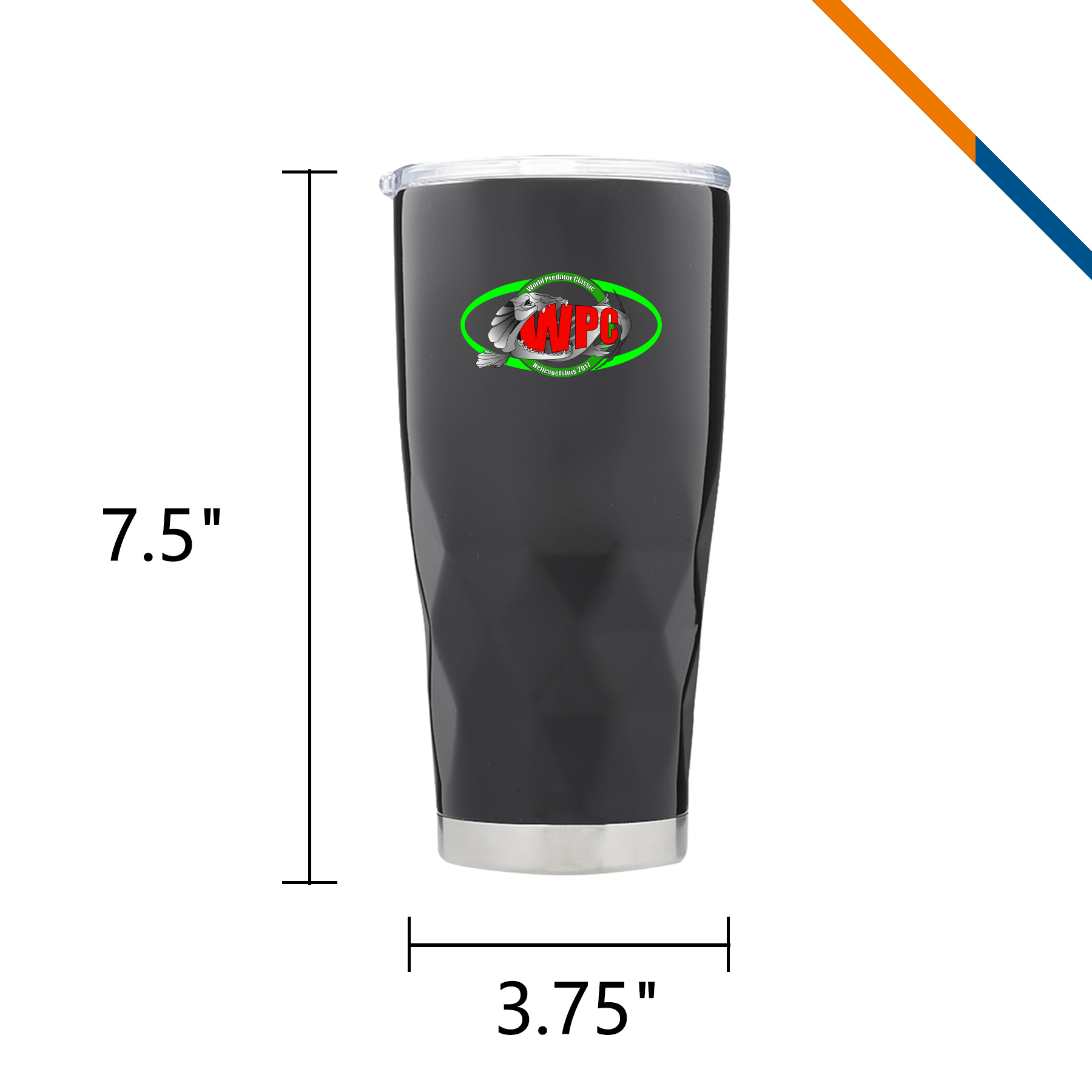 Archi Stainless Steel Travel Mug - 20 OZ. 7