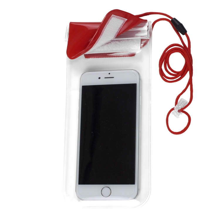 "Truckee" Clear Touch Through Water-Resistant Cell Phone and Accessories Carrying Case 34