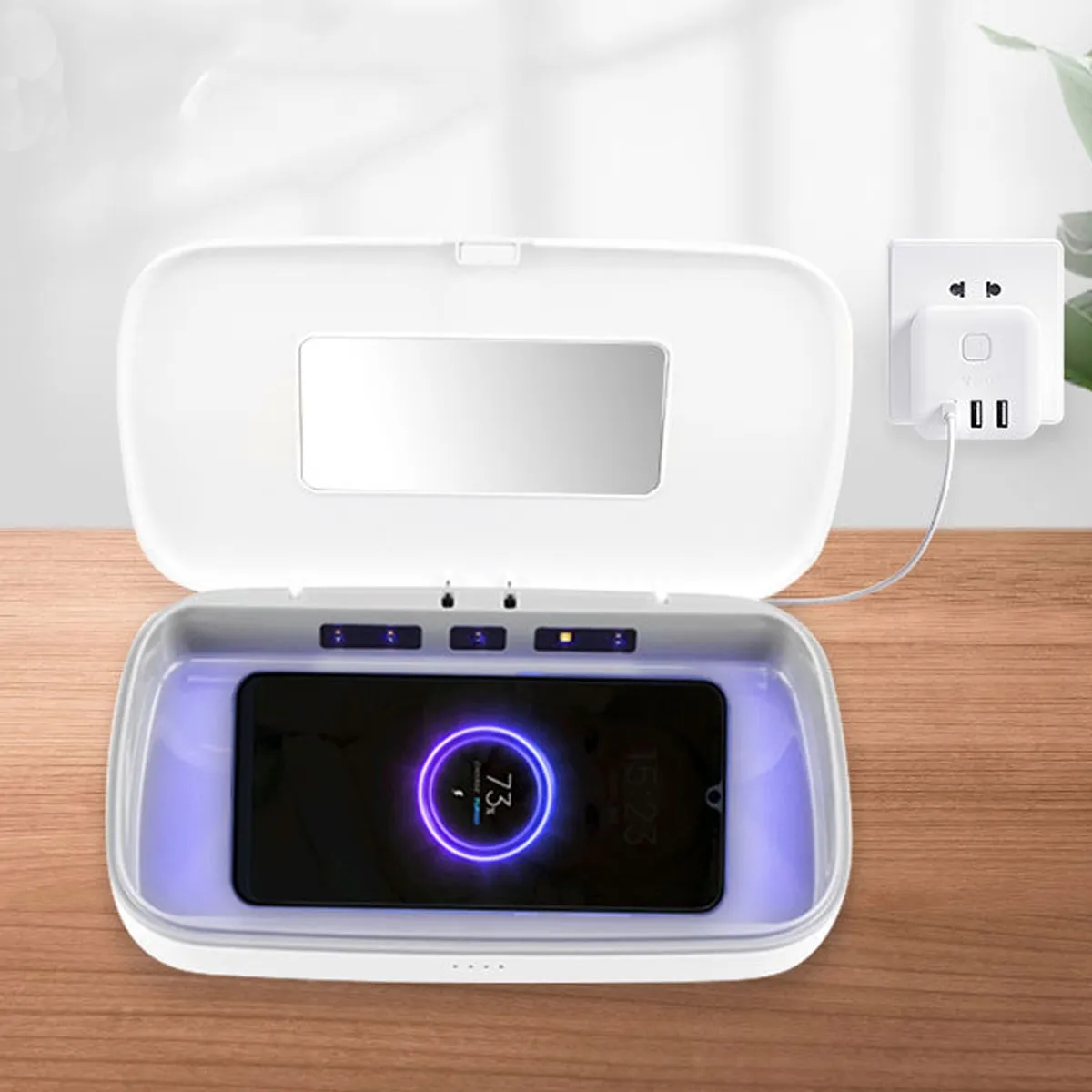 Multi-Function UV Phone Sanitizer With Wireless Charging 5