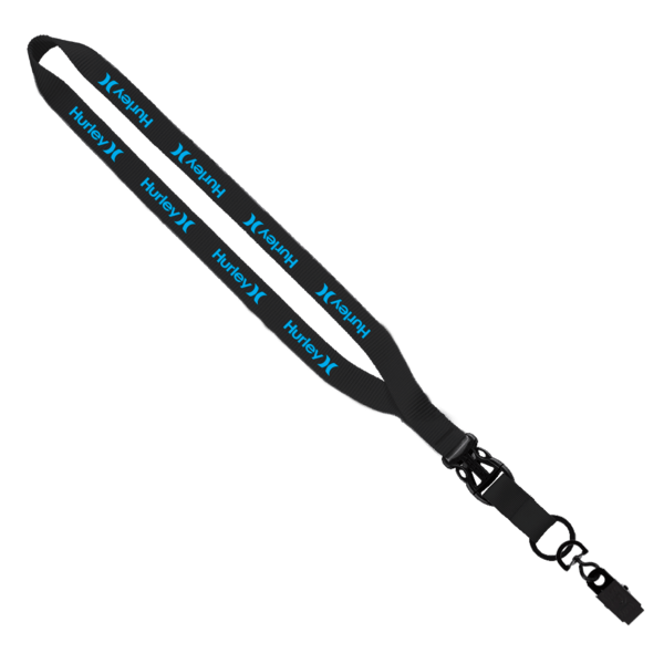1/2" Smooth Nylon Slide Release Lanyard 74
