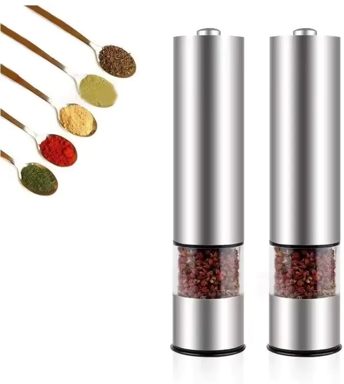 Electric Salt and Pepper Grinder Set 9
