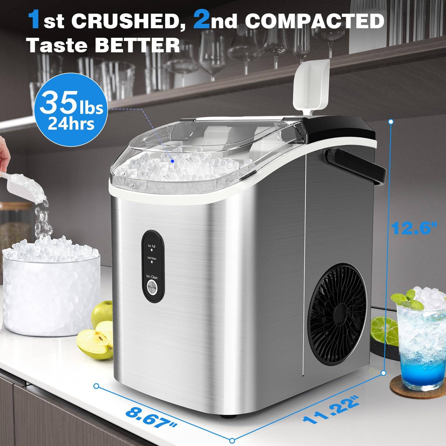 Compact Ice Maker Machine 2