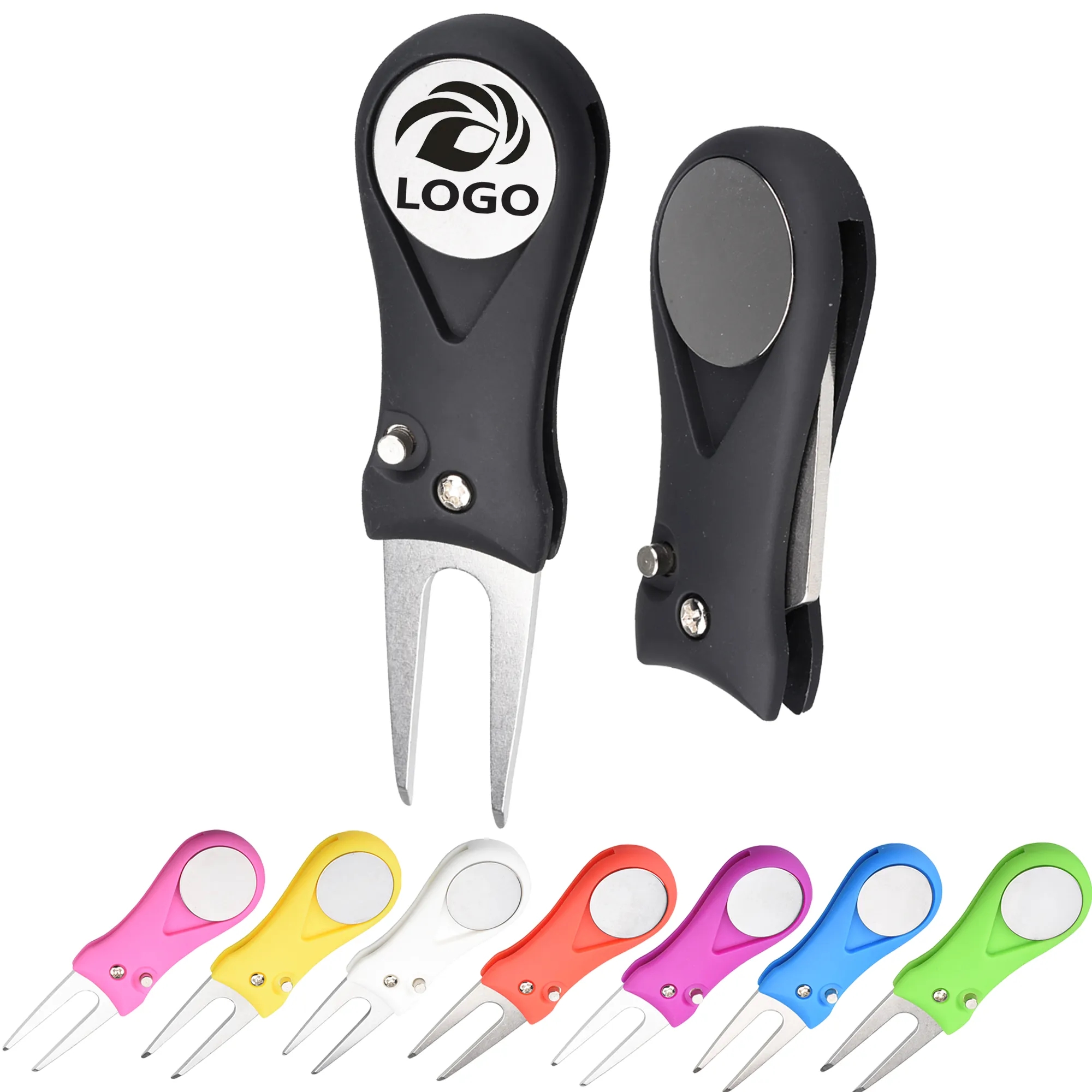 Foldable Golf Divot Tool Ball Marker 2