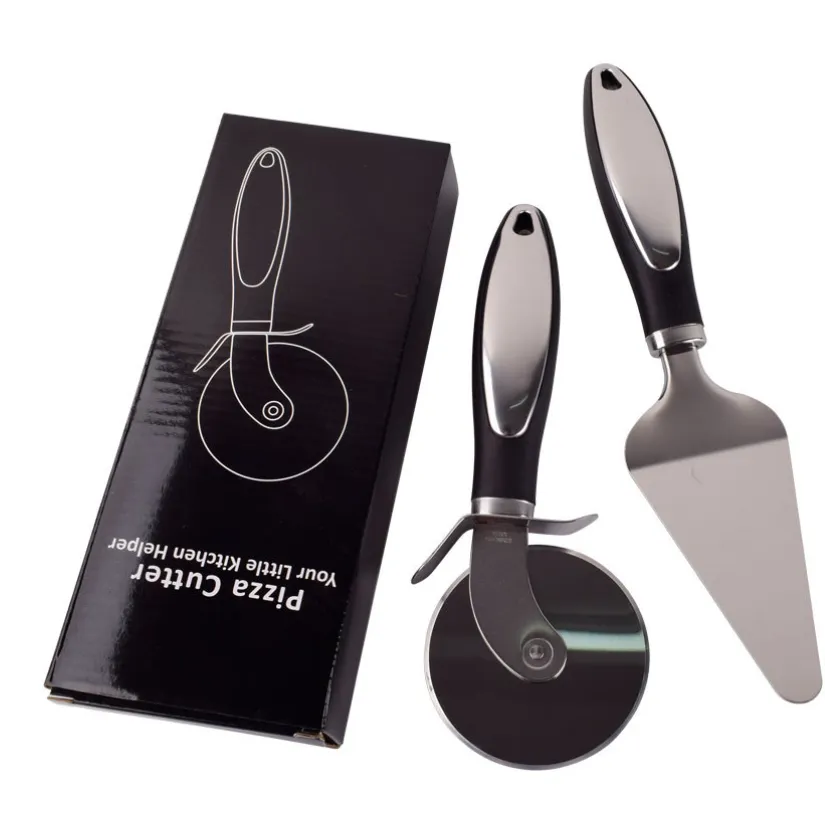 Pizza knife and spatula two-piece set 1