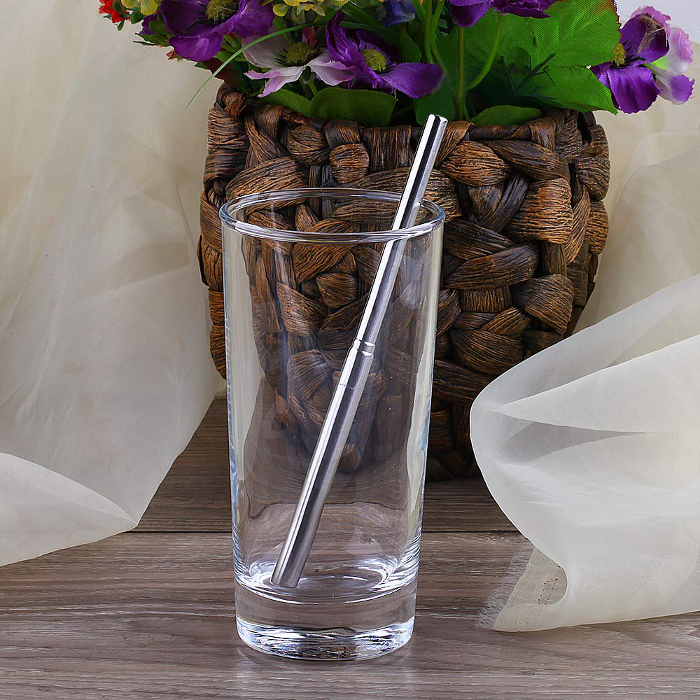 PocketSip Collapsible Stainless Straw Kit 3