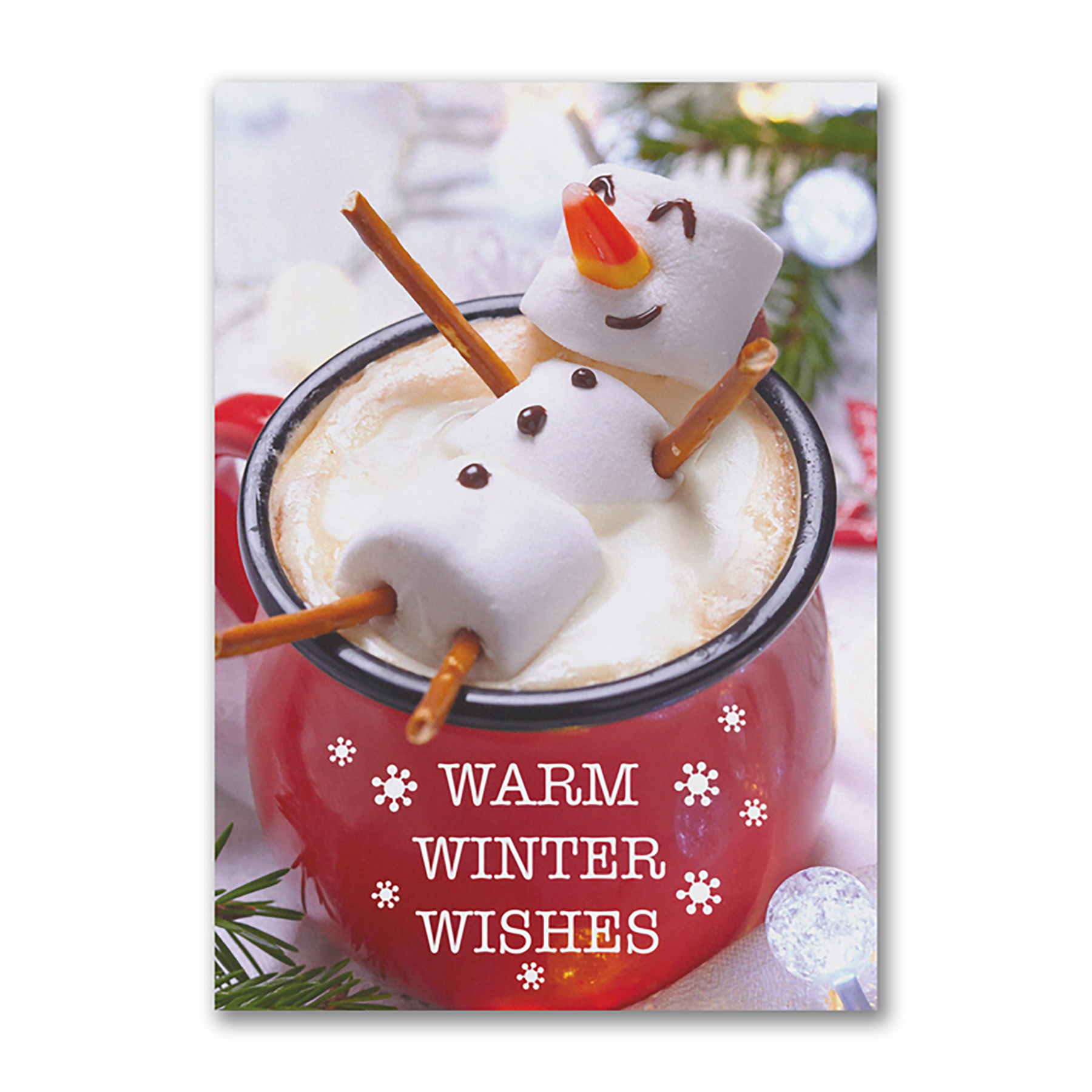 Warm Winter Wishes Holiday Card 5