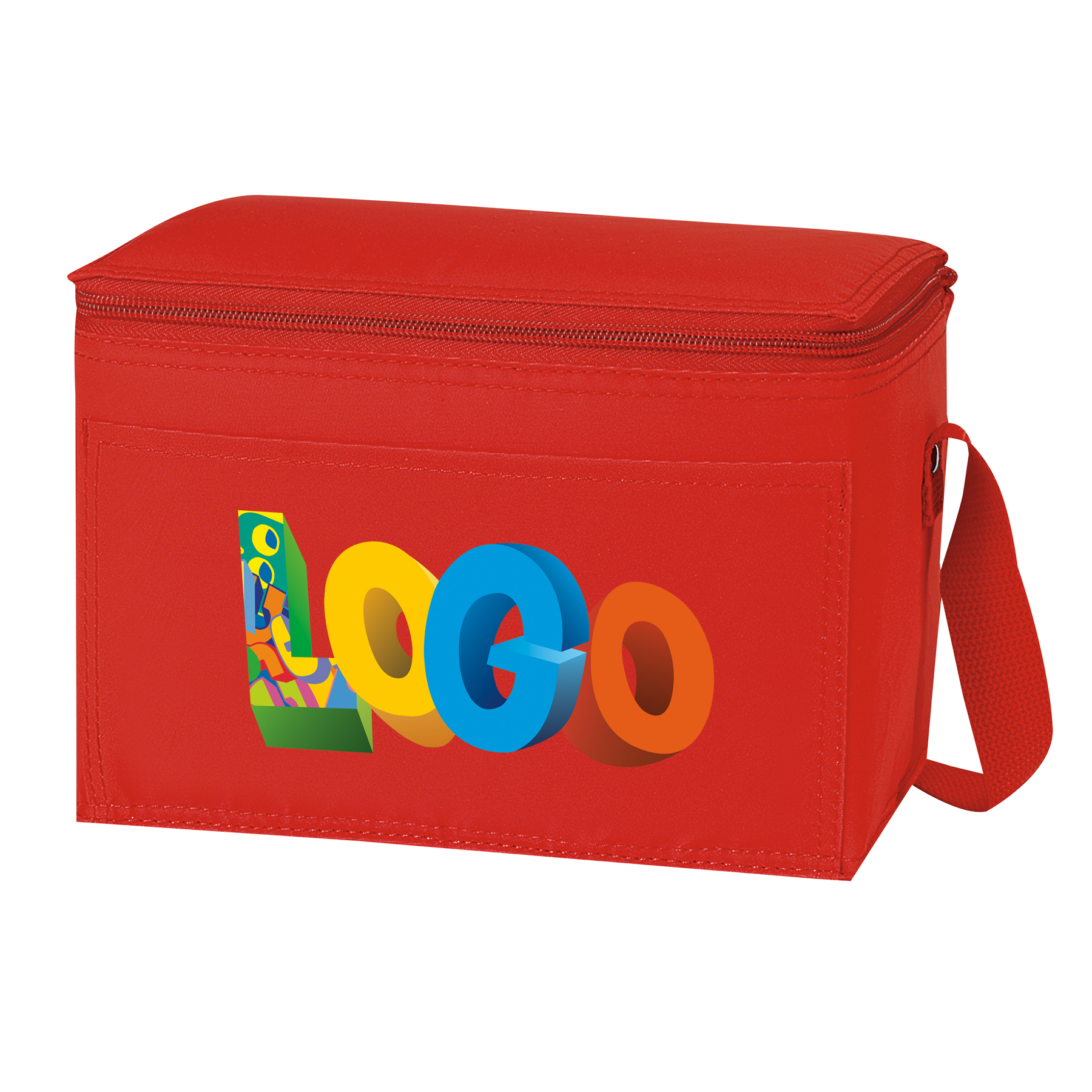 6 Pack Economy Lunch Cooler Bag 4