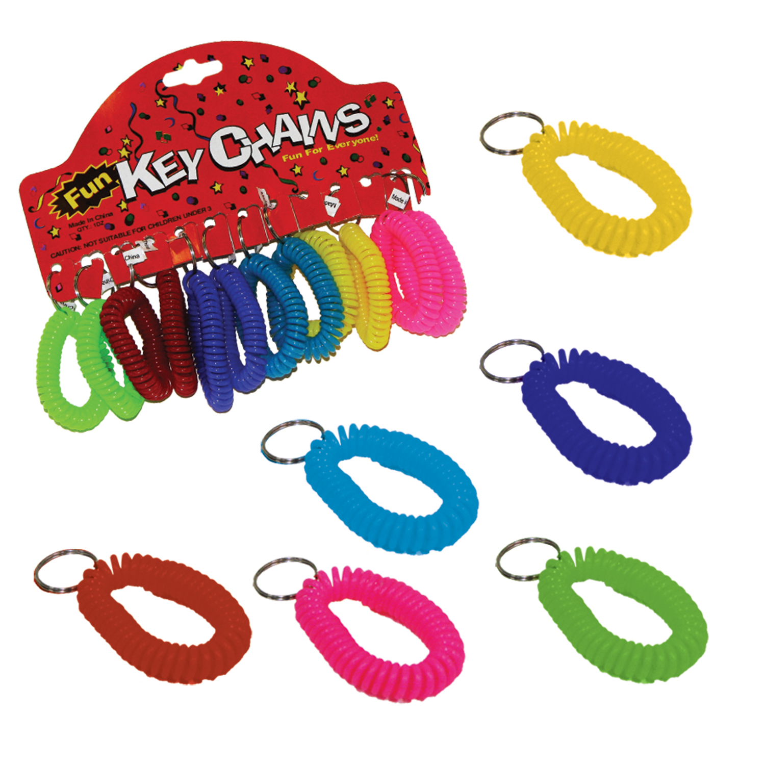 Spiral Key Chains