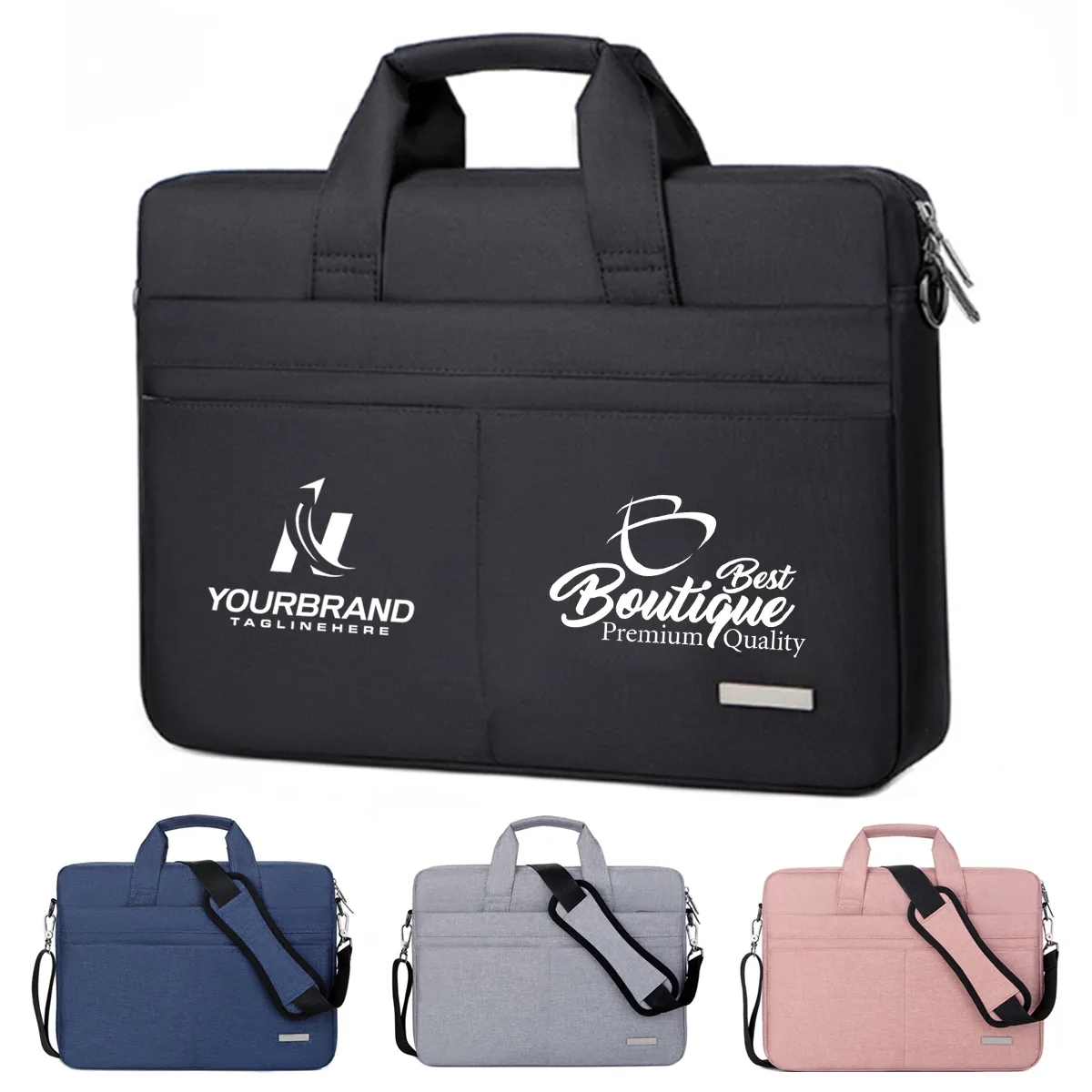 Custom Laptop And Tablet Shoulder Bag Compatible With 16inch 2