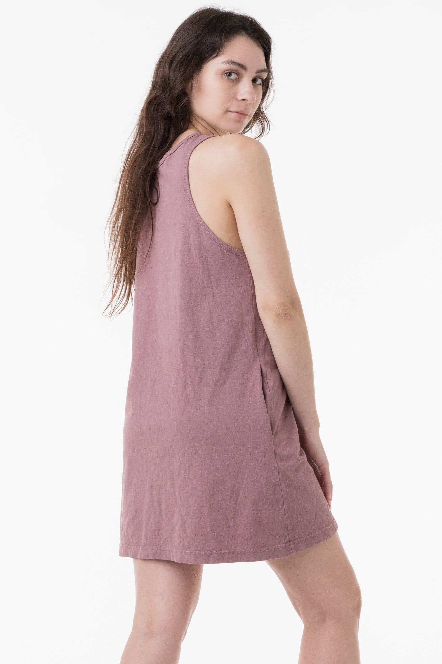 6.5 OZ GARMENT DYE TANK DRESS 10