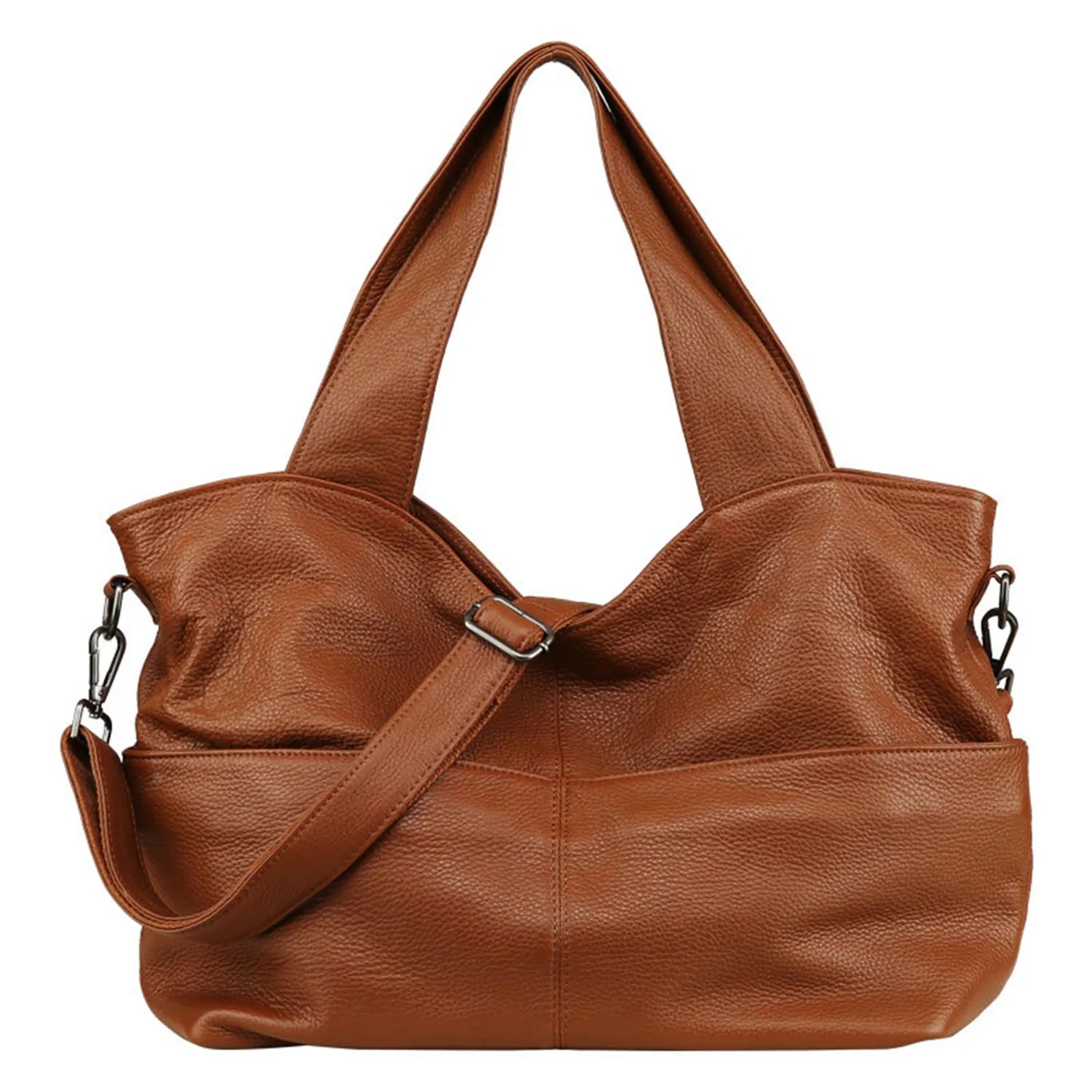 Large Capacity Vintage Genuine Leather Bag 4