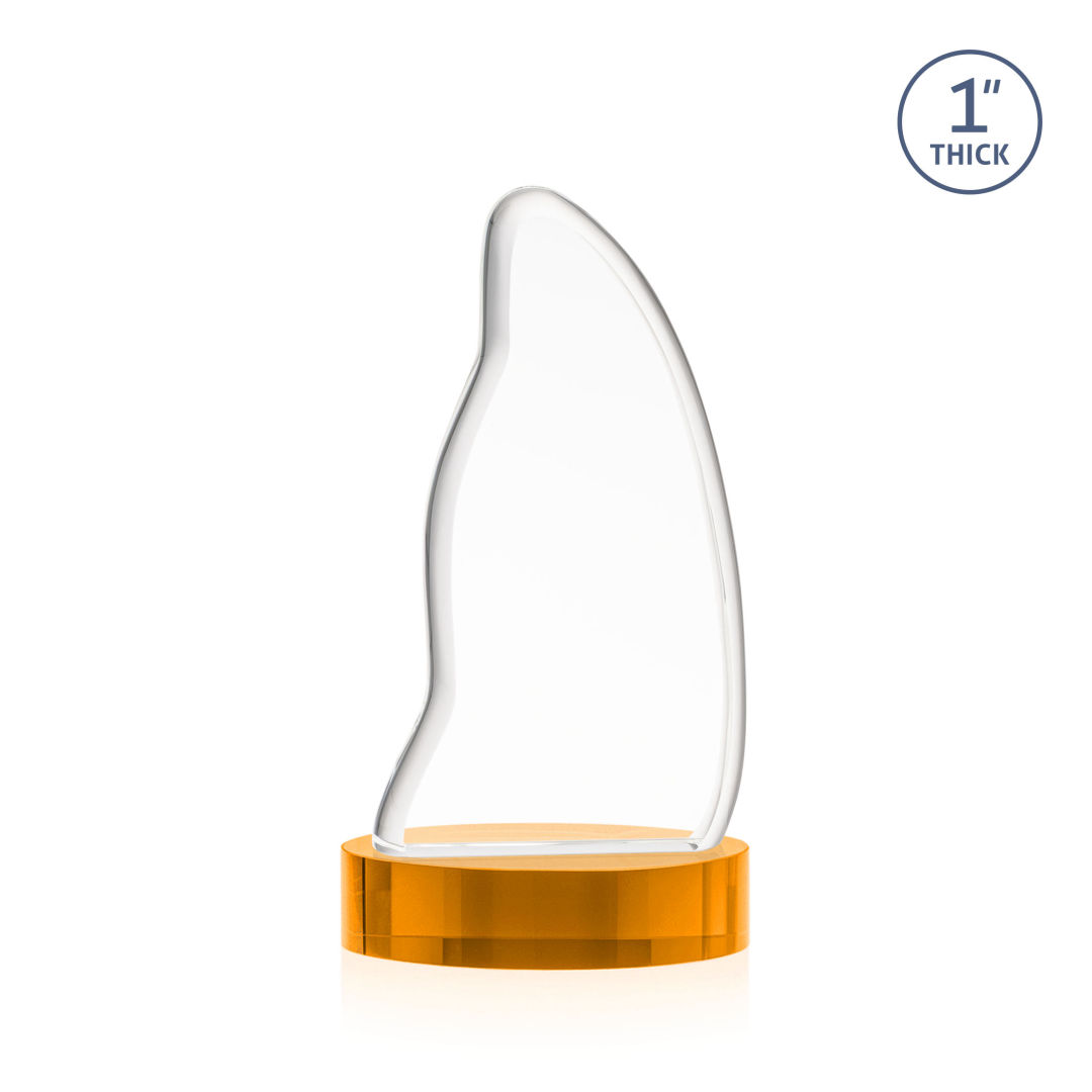 Beauford VividPrint™ Award on Base - Amber 4