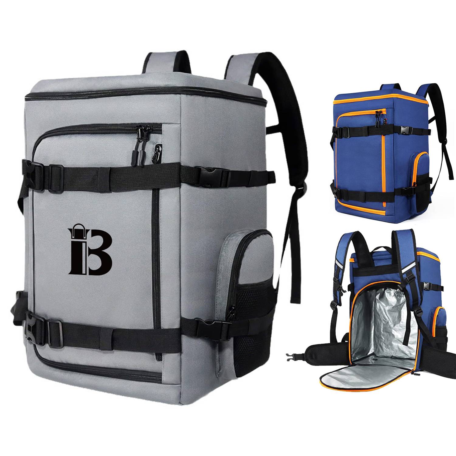 Large Capacity Waterproof Ski Boot Bag Backpack 12