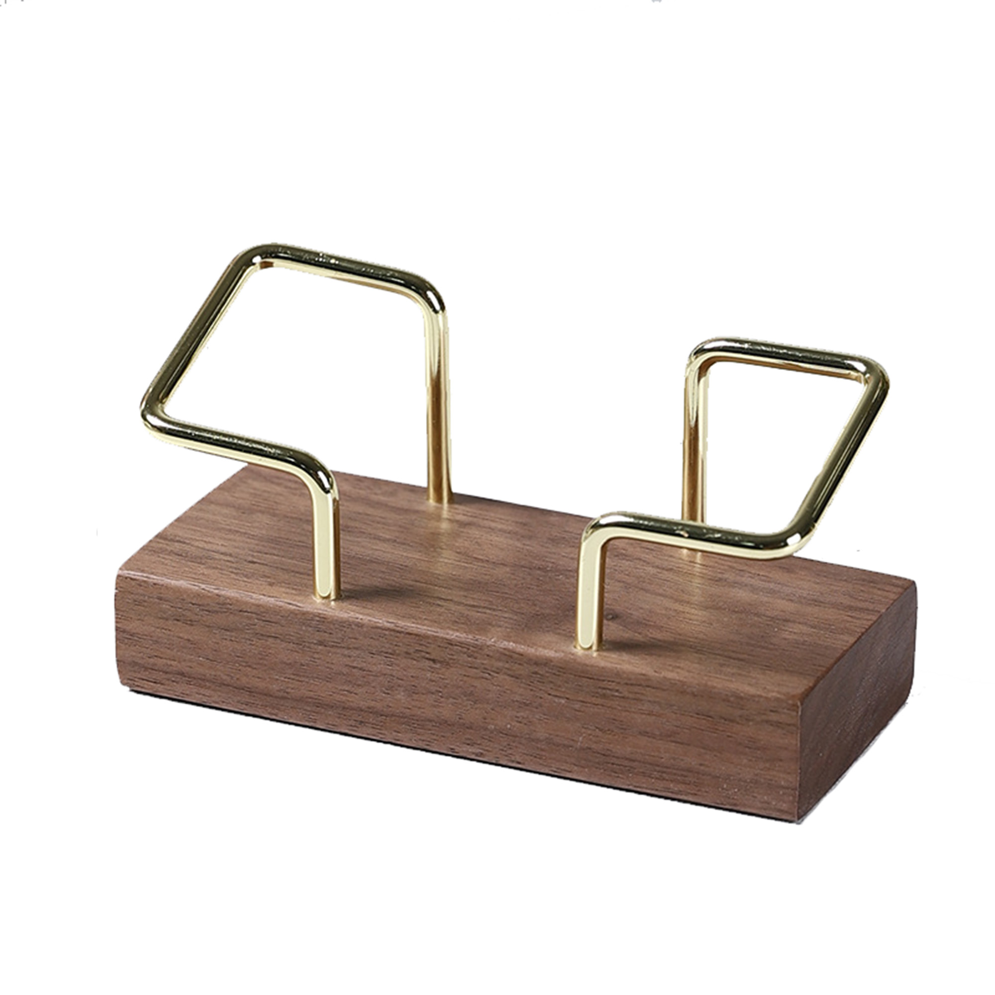MOQ100 Solid Wood Business Card Holder 7