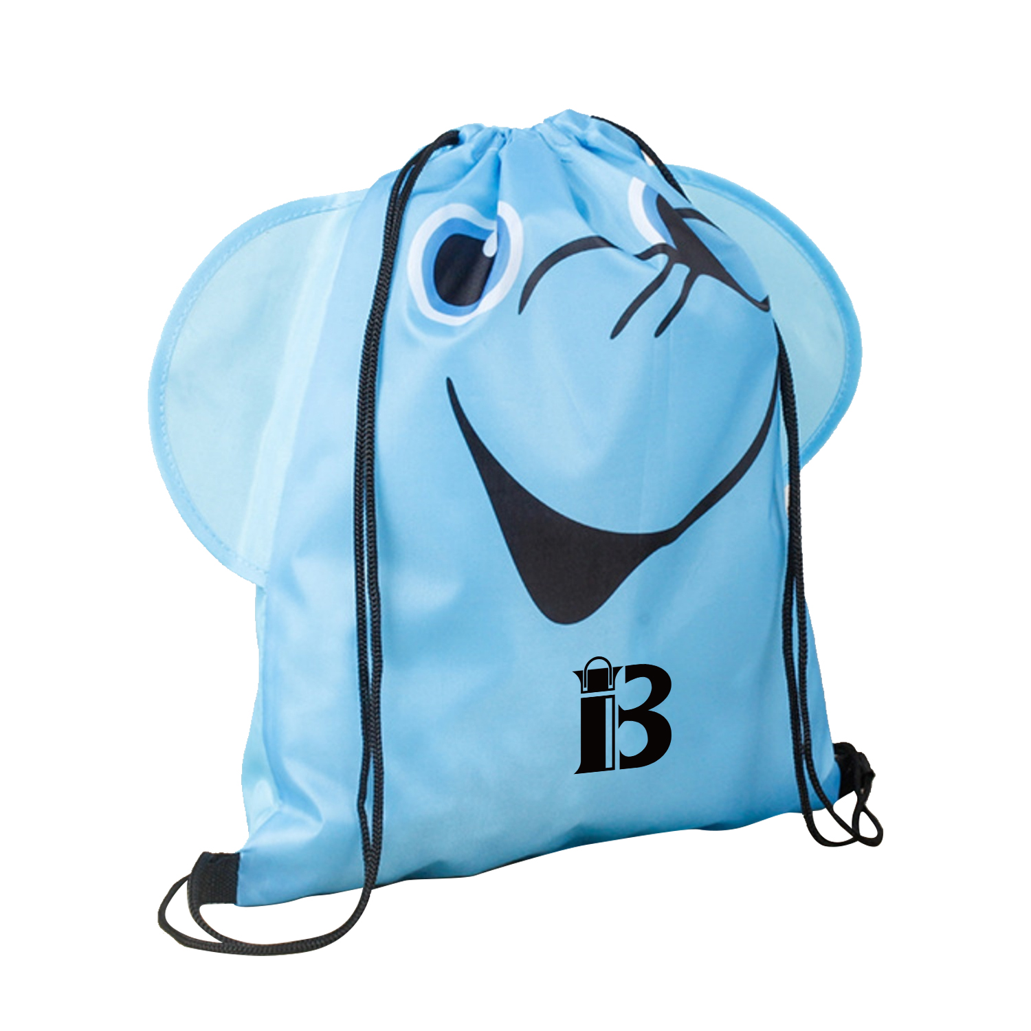 Creative Cartoon Animal Beach Drawstring Bag 2