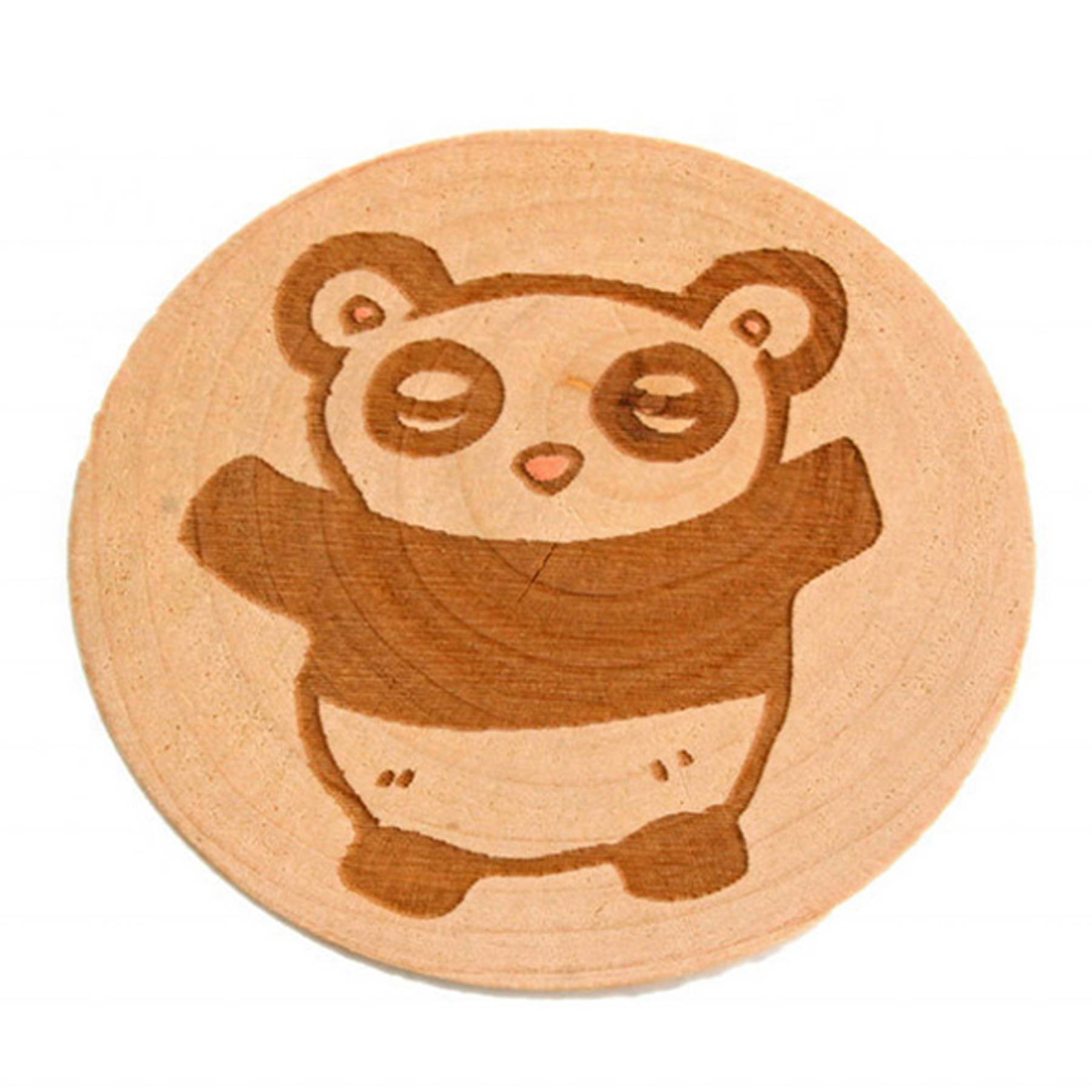 Wood Creative round bottle opener 4