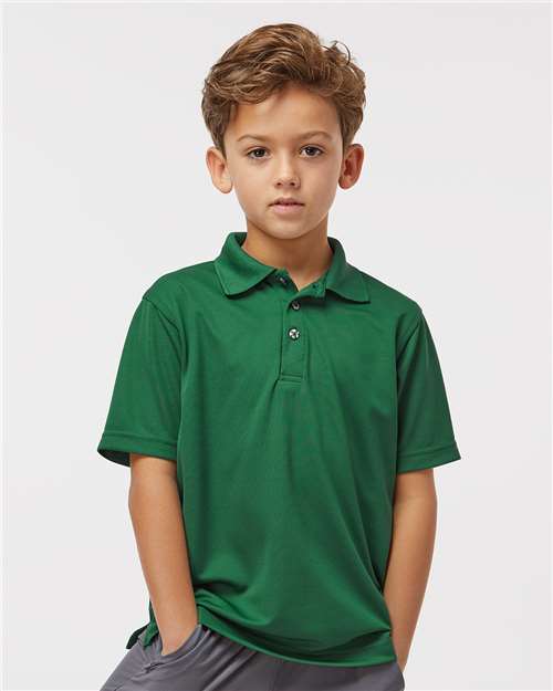 Youth Saratoga Performance Mini Mesh Polo - 108Y 82