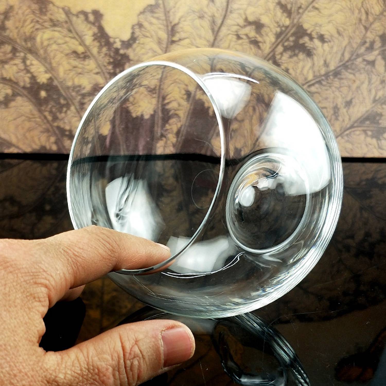 380oz Round Ball Bar Home Drinking Crystal Glass Whiskey Cup 2