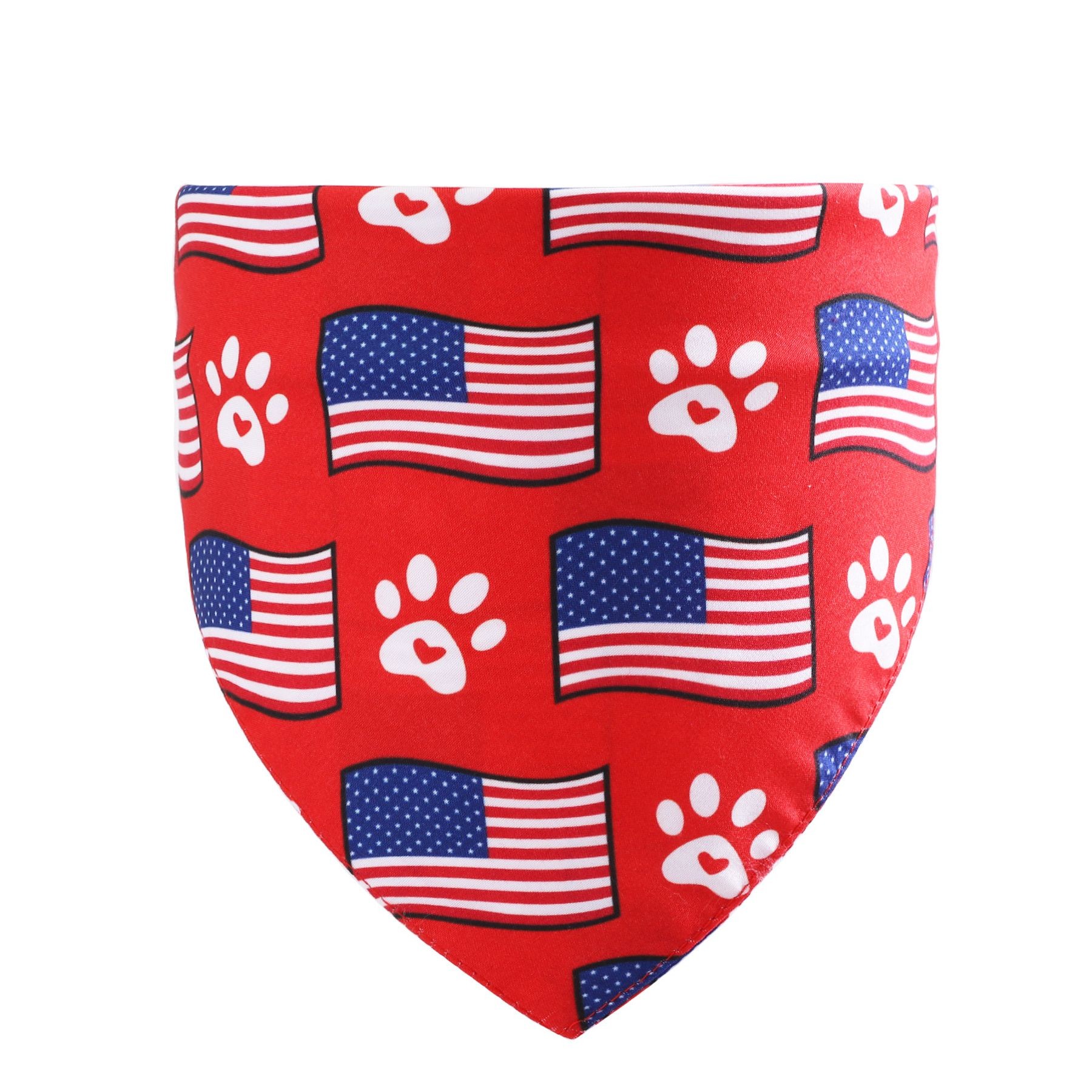 Dog Cotton Bandanas Washable Scarf Pet Kerchief Puppy Bibs 5