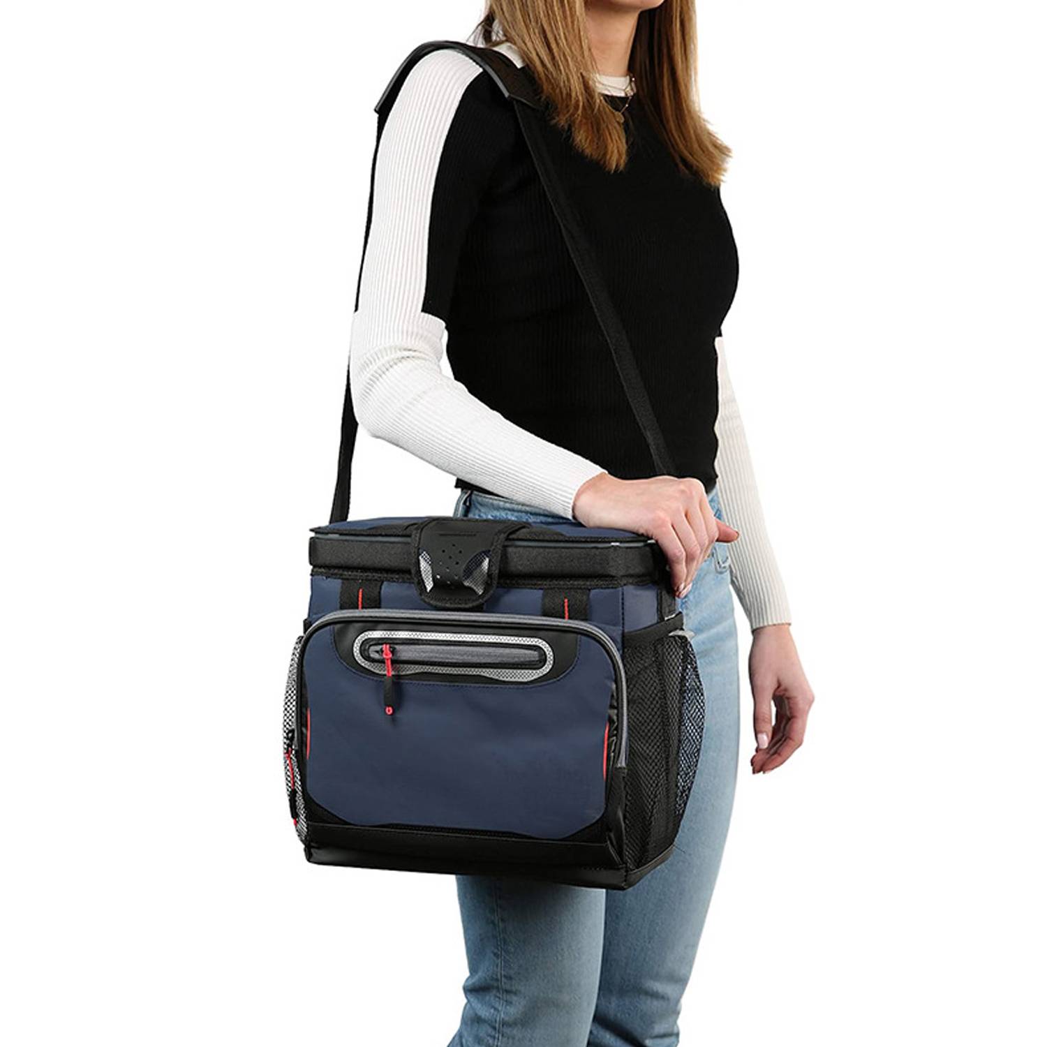 Large Capacity Cooler Fishing Tackle Insulated Tote Bags 6