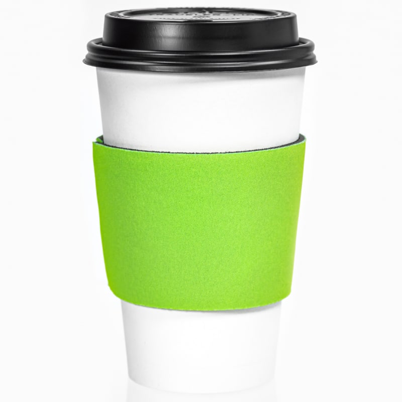 Fluorescent Neon Foam Collapsible Coffee Wraps 26